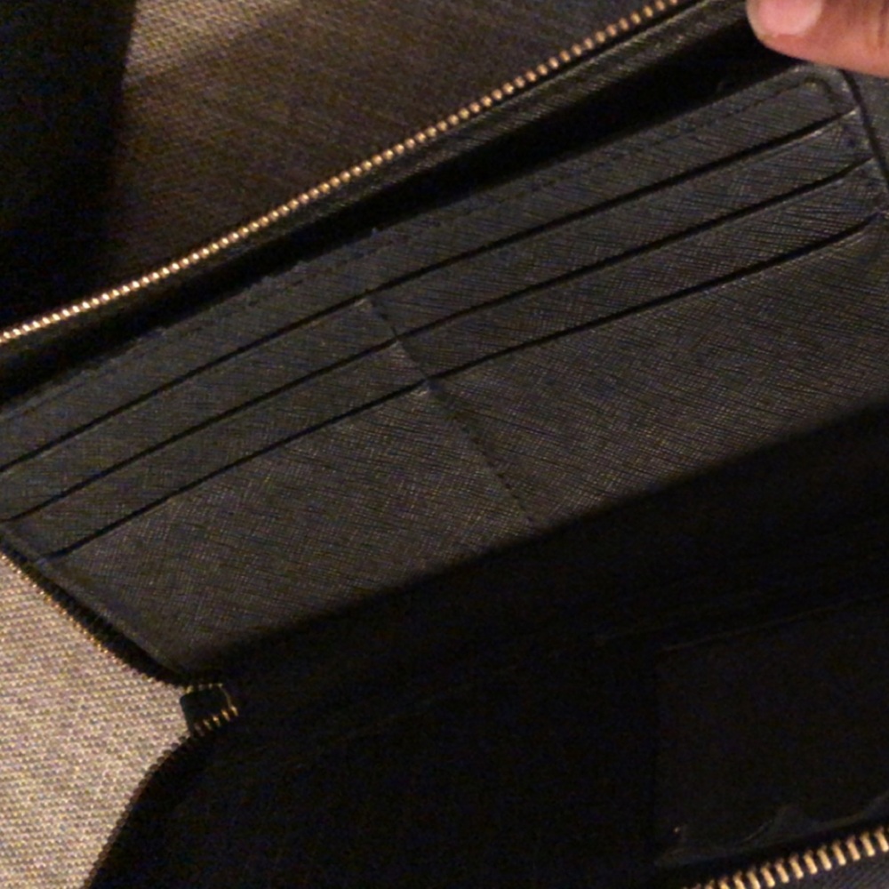 Black MK purse and wallet